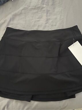 lululemon athletica Black Athletic Skort